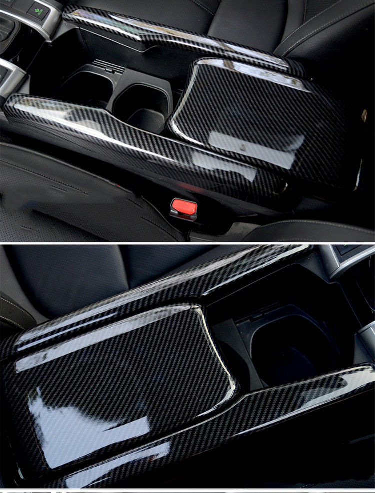 Civic 10th Gen Carbon Fiber Style Cover Central Armrest Box