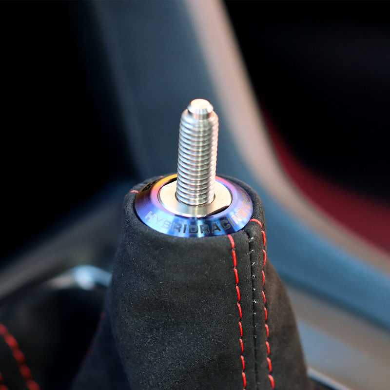 Hybrid Racing Shift Boot Collar: M10X1.5 Thread (Dust Titanium)