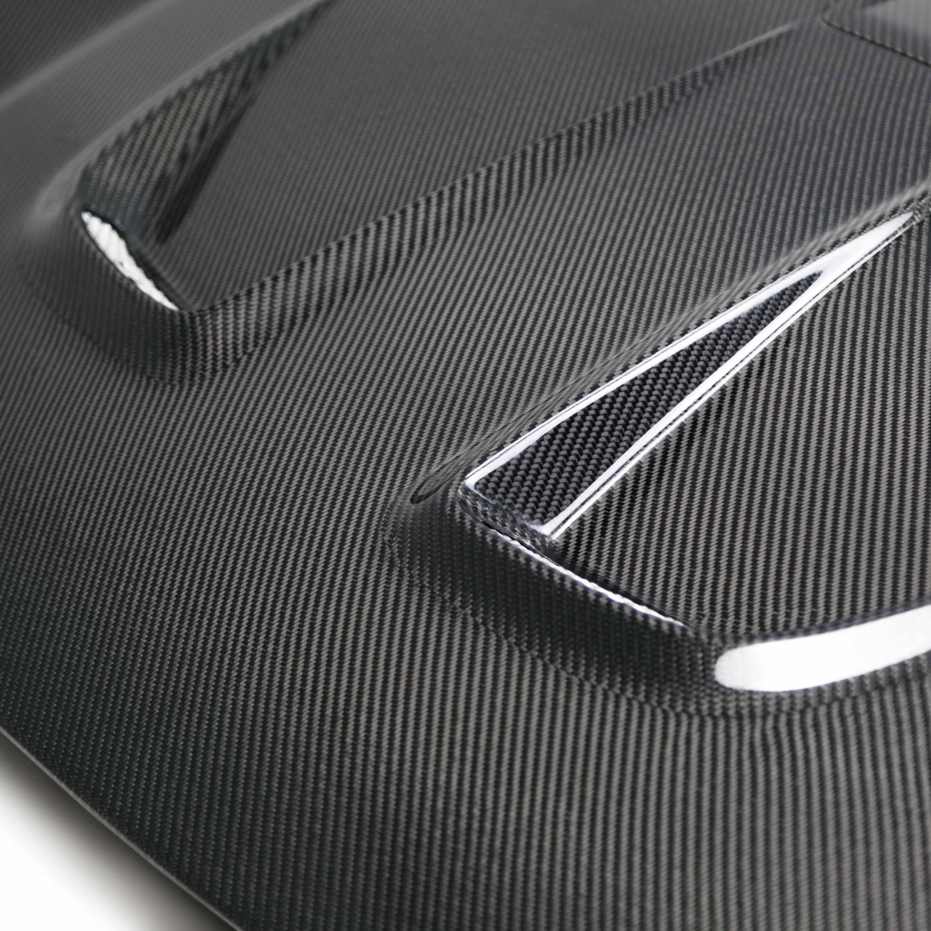 Seibon Mr Style Carbon Fiber Hood Honda Civic 2Dr/4Dr 2016-2021