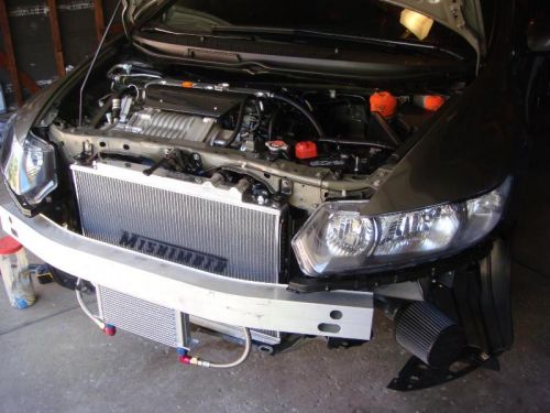 Mishimoto Aluminum Radiator: Civic Si 06-11