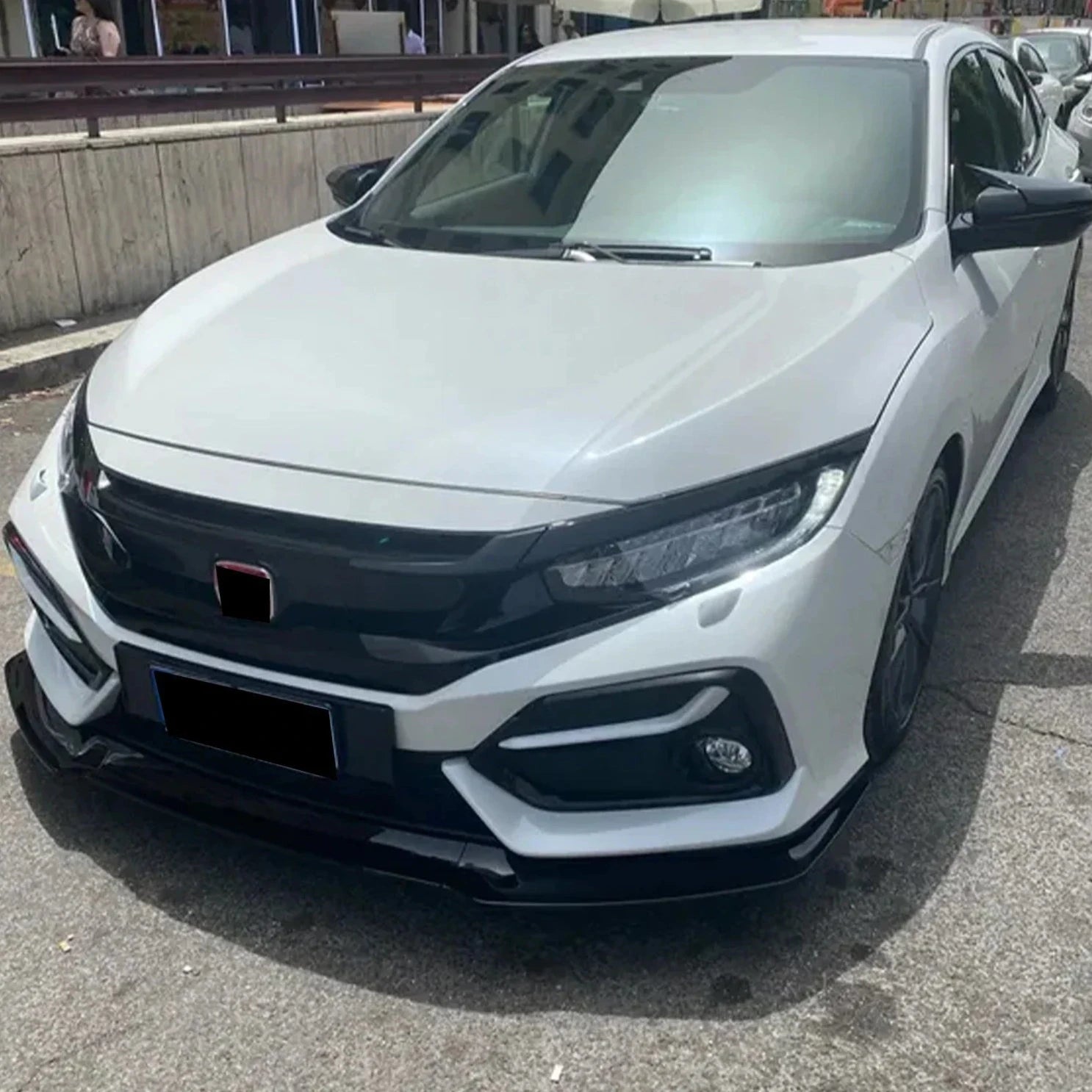 3PC Front Bumper Lip for Civic 10th Gen | 2016-2021