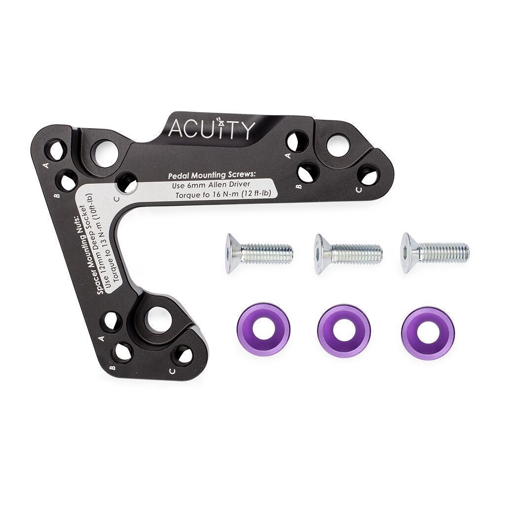 Acuity Throttle Pedal Spacers - Multiple Honda Fitments