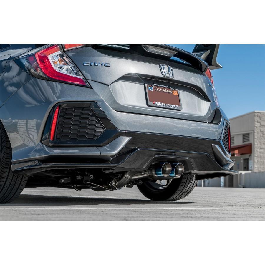 ARK Performance DT-S Exhaust System - 2017-2021 Honda Civic Sport Hatchback 1.5T