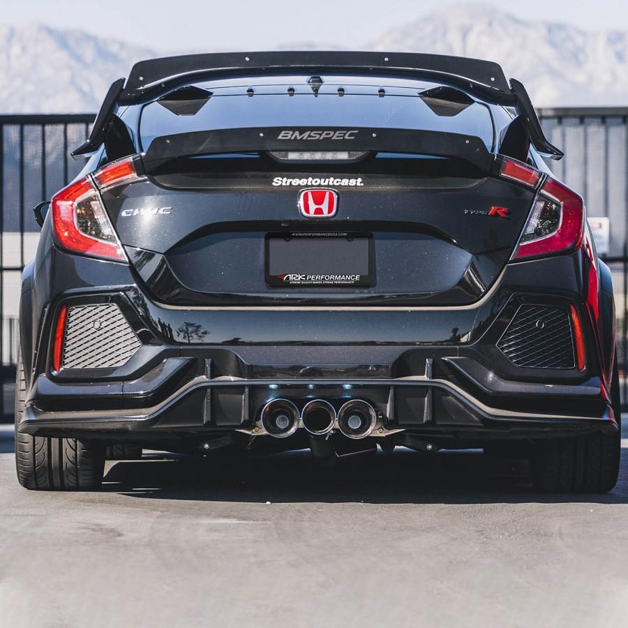 ARK DT-S Cat-Back Exhaust - 2017-2021 Honda Civic Type R K20C1