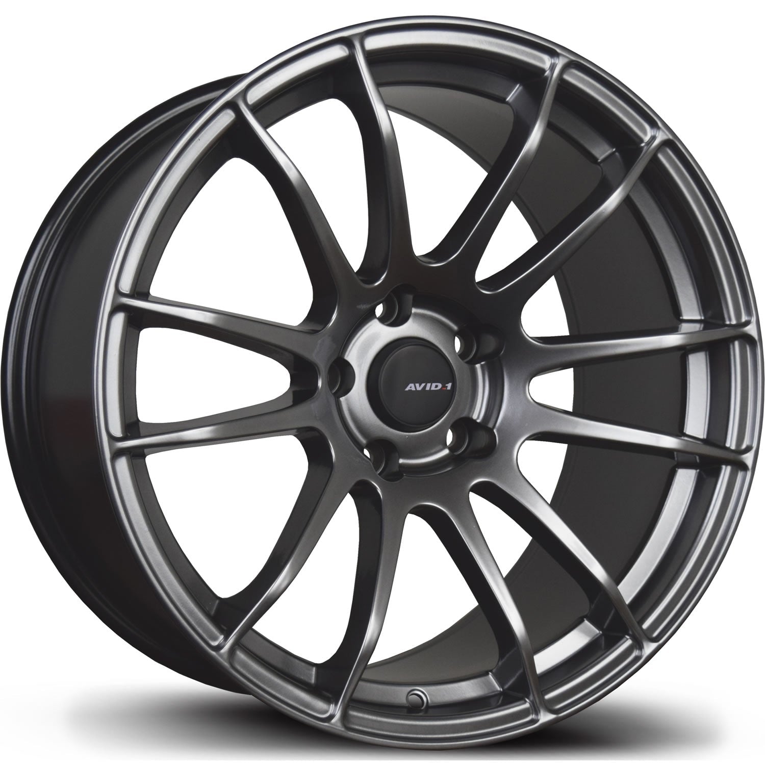 AVID1 AV20 5x114.3 Bolt 73.1 Hub 18" Size Wheels in Hyperblack