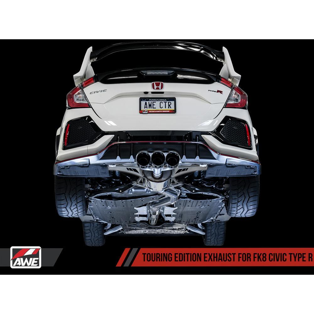 AWE Tuning Touring Edition Exhaust - 2017-2021 Honda Civic Type-R FK8