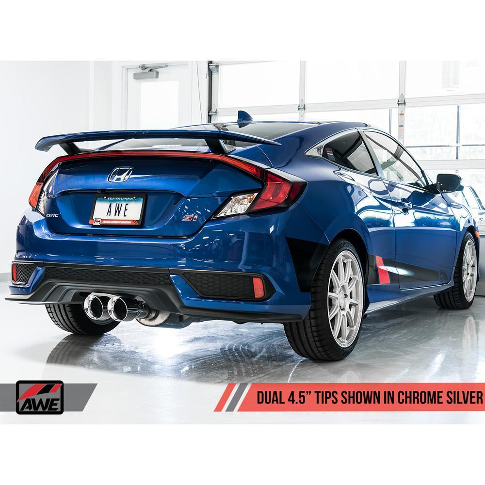 AWE Tuning Touring Edition Exhaust - 2017-2021 Honda Civic Si