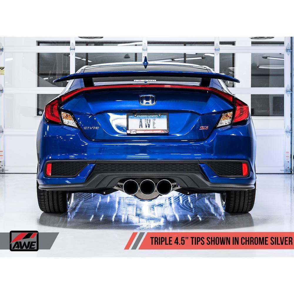 AWE Tuning Track Edition Exhaust - 2017-2021 Honda Civic Si