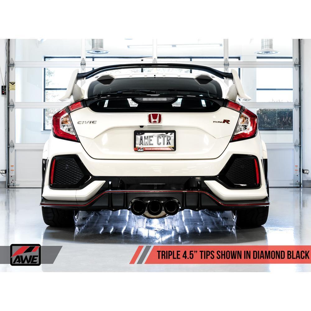 AWE Tuning Touring Edition Exhaust - 2017-2021 Honda Civic Type-R FK8