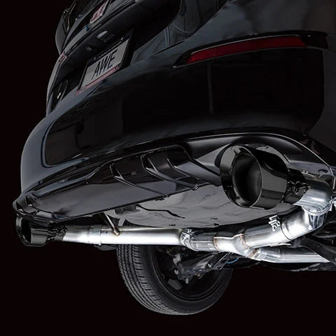 AWE Tuning Cat-Back Exhaust System - 2022+ Honda Civic Si and 2023+ Acura Integra A-Spec