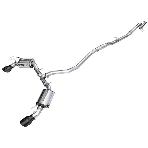 AWE Tuning Cat-Back Exhaust System - 2022+ Honda Civic Si and 2023+ Acura Integra A-Spec