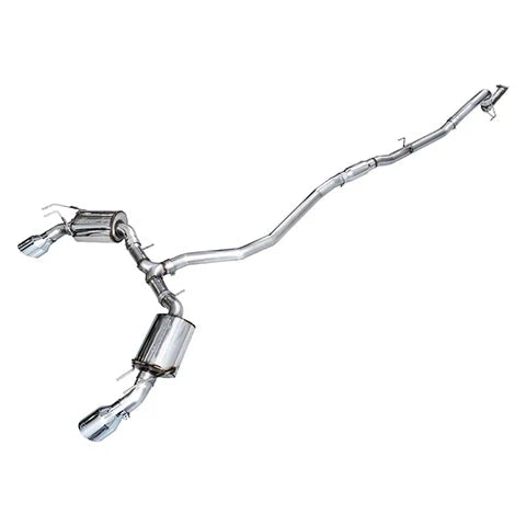 AWE Tuning Cat-Back Exhaust System - 2022+ Honda Civic Si and 2023+ Acura Integra A-Spec