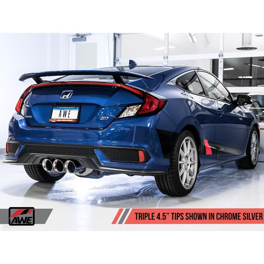 AWE Tuning Touring Edition Exhaust - 2017-2021 Honda Civic Si