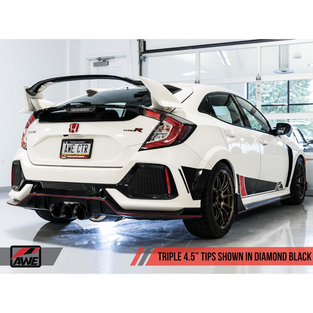 AWE Tuning Touring Edition Exhaust - 2017-2021 Honda Civic Type-R FK8