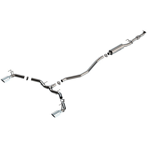 Borla S-Type Cat-Back Exhaust System - 2022+ Honda Civic Si