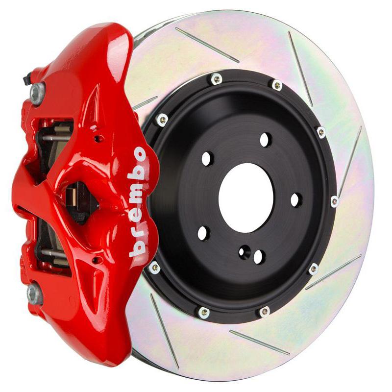 Brembo GT Monobloc 4-Piston 345mm Front Slotted Big Brake Kit - 2017-2021 Honda Civic Si/Type-R