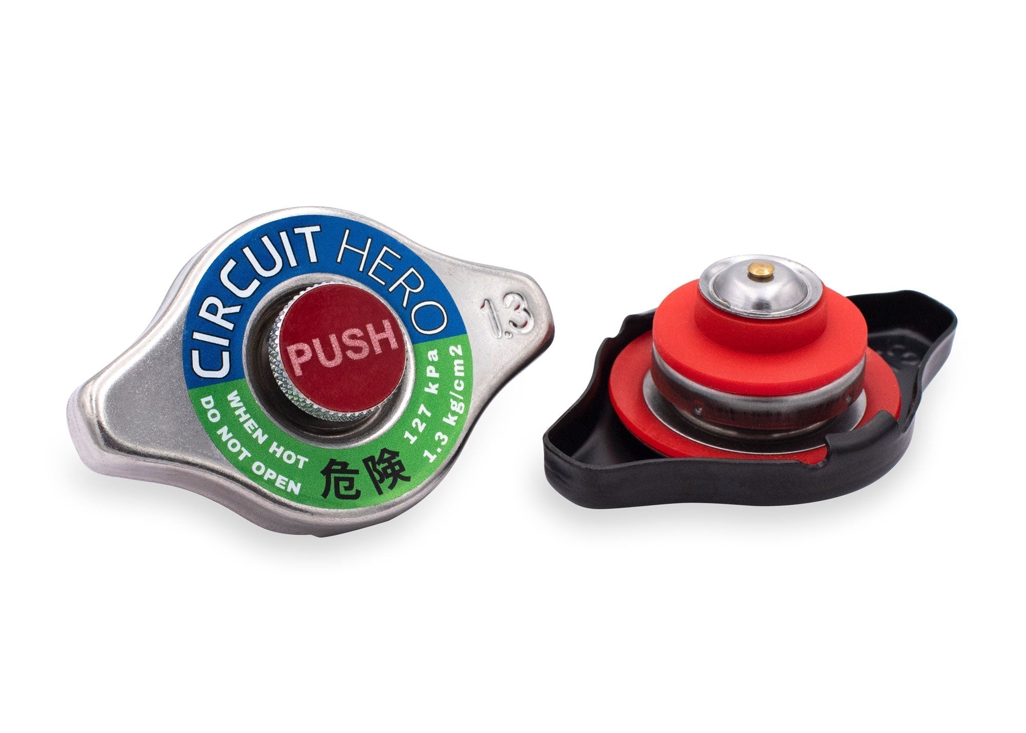 Circuit Hero High Pressure Valved-Radiator Cap - Multiple Fitments