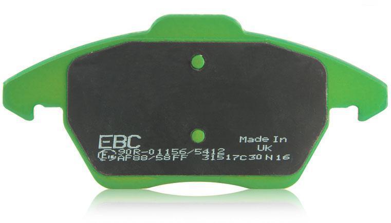 EBC Greenstuff Front Brake Pads - Multiple Honda/Acura Fitments