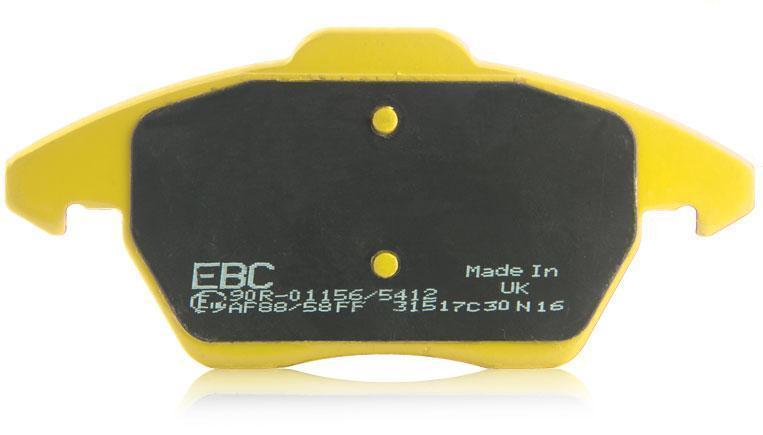 EBC Yellowstuff Front Brake Pads - Multiple Honda/Acura Fitments