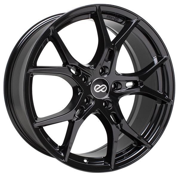 Enkei Vulcan 5x114.3 18" Gloss Black Wheels