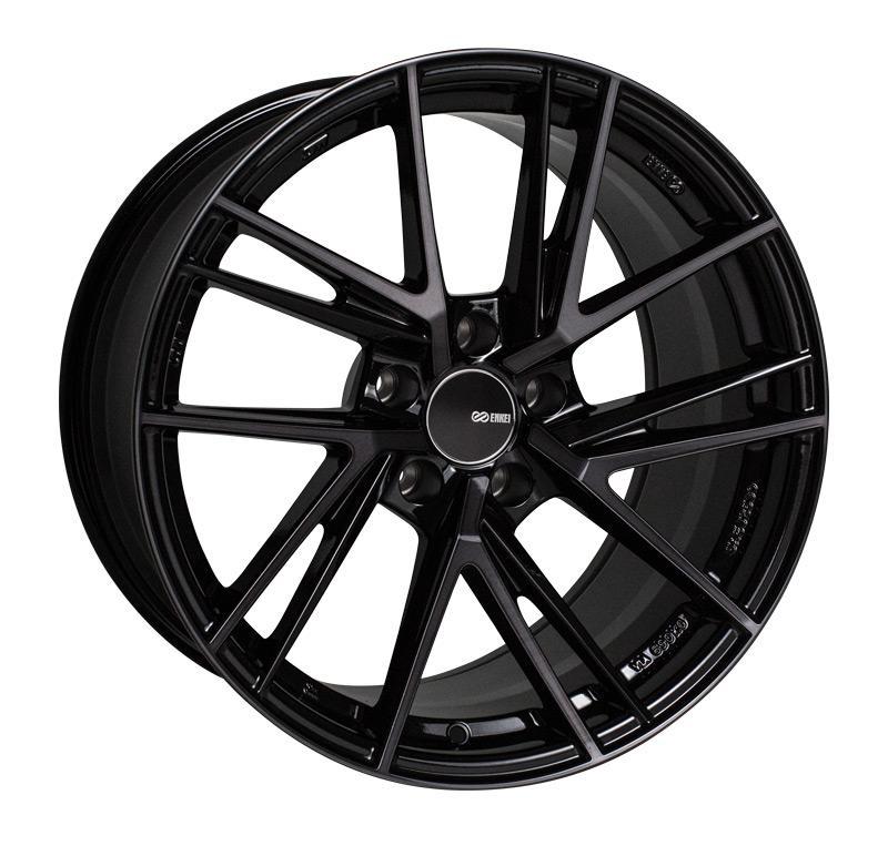 Enkei TD5 5x114.3 18" Pearl Black Machined Wheels