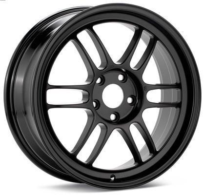 RPF1 17x7 5x114.3 45mm Offset 73mm Bore Black Wheel by Enkei