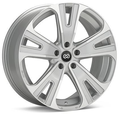 Universal SVX Truck & SUV 18x8 40mm Offset 5x114.3 Bolt 72.6mm Bore Silver Machined Wheel by Enkei