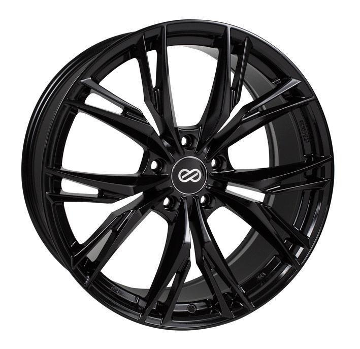 Enkei ONX 5x114.3 18x8.0" +40mm Offset Gloss Black Wheels