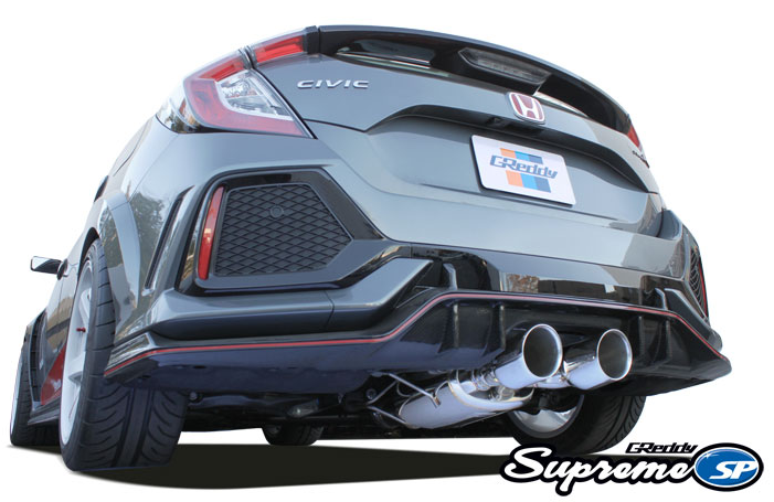 GReddy Supreme SP Exhaust System - 2017+ Honda Civic Type-R