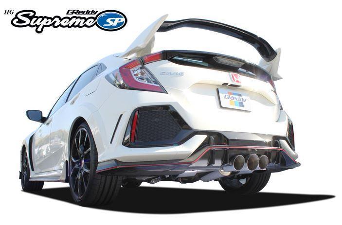 GReddy Supreme SP HG Exhaust - 2017+ Honda Civic Type-R FK8