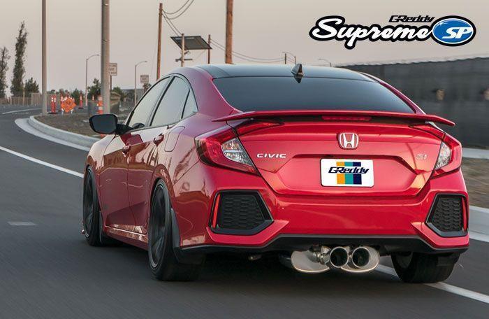 GReddy Supreme SP Exhaust - 2017+ Honda Civic Si Sedan