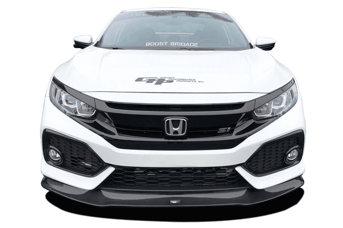 GReddy Carbon Fiber Front Lip Spoiler - 2017-2021 Honda Civic Si