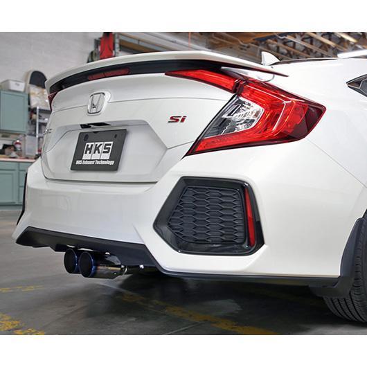 HKS Hi-Power Cat-Back Exhaust - 2017-2021 Honda Civic Si Sedan