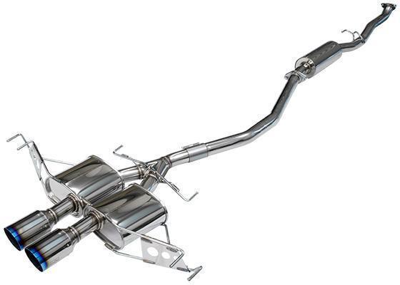 HKS LEGAMAX Premium Catback Exhaust - 2017-2021 Honda Civic Hatchback