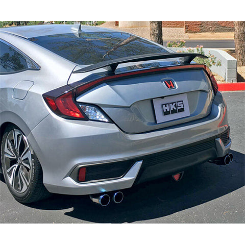 HKS LEGAMAX Cat-Back Exhaust - 2016-2021 Honda Civic Coupe 1.5T