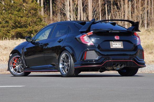 HKS Legamax Premium Cat-Back Exhaust - 2017+ Honda Civic Type-R