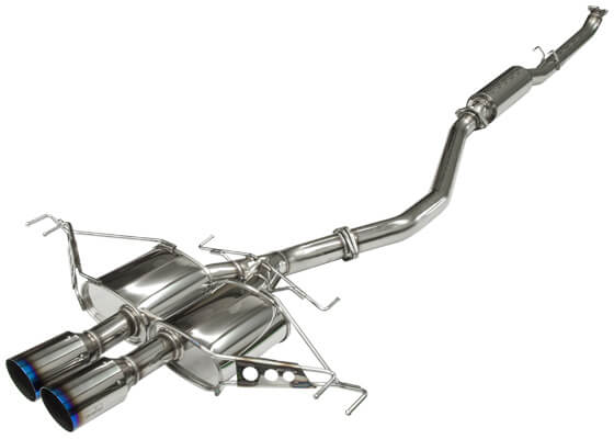 HKS Legamax Premium Cat-Back Exhaust - 2017+ Honda Civic Type-R