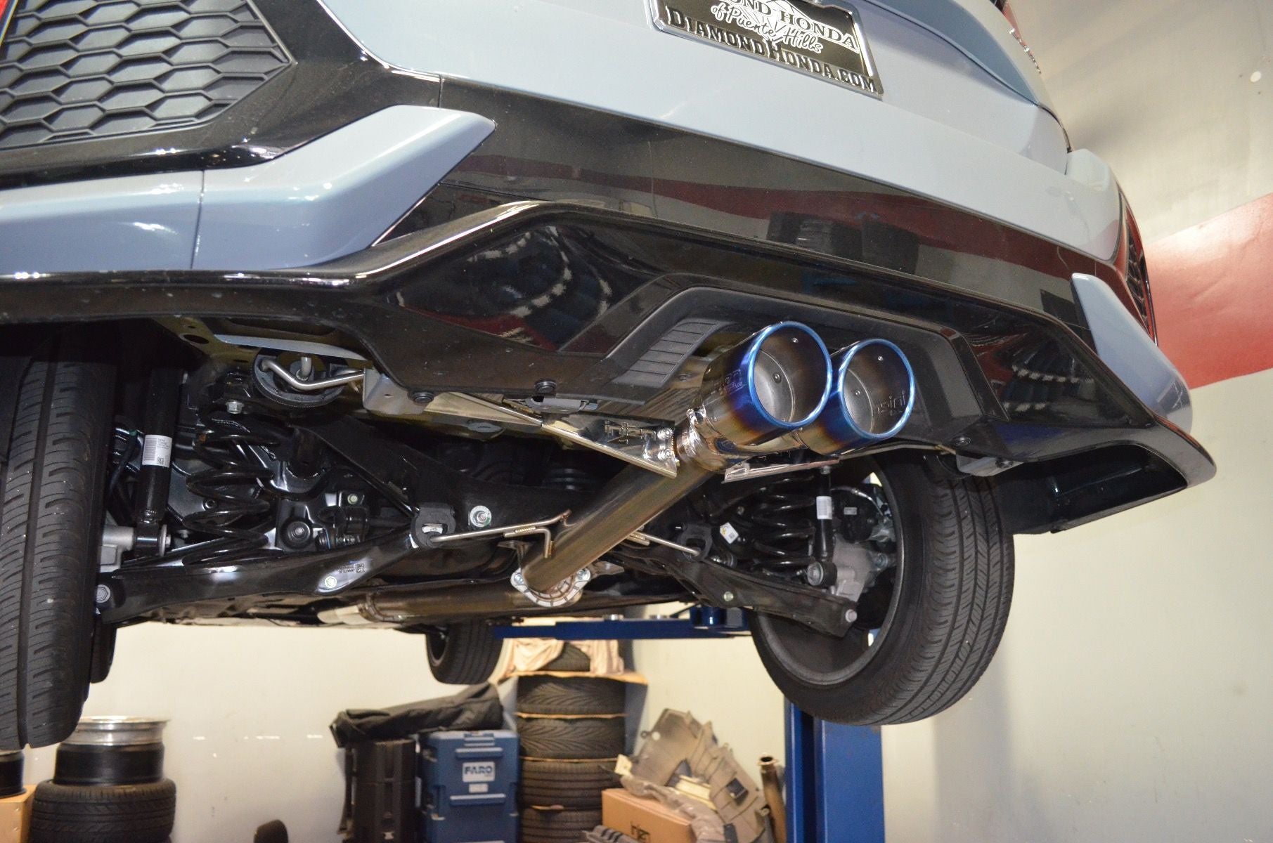 Injen SES Exhaust System - 2017-2021 Honda Civic 1.5T Hatchback