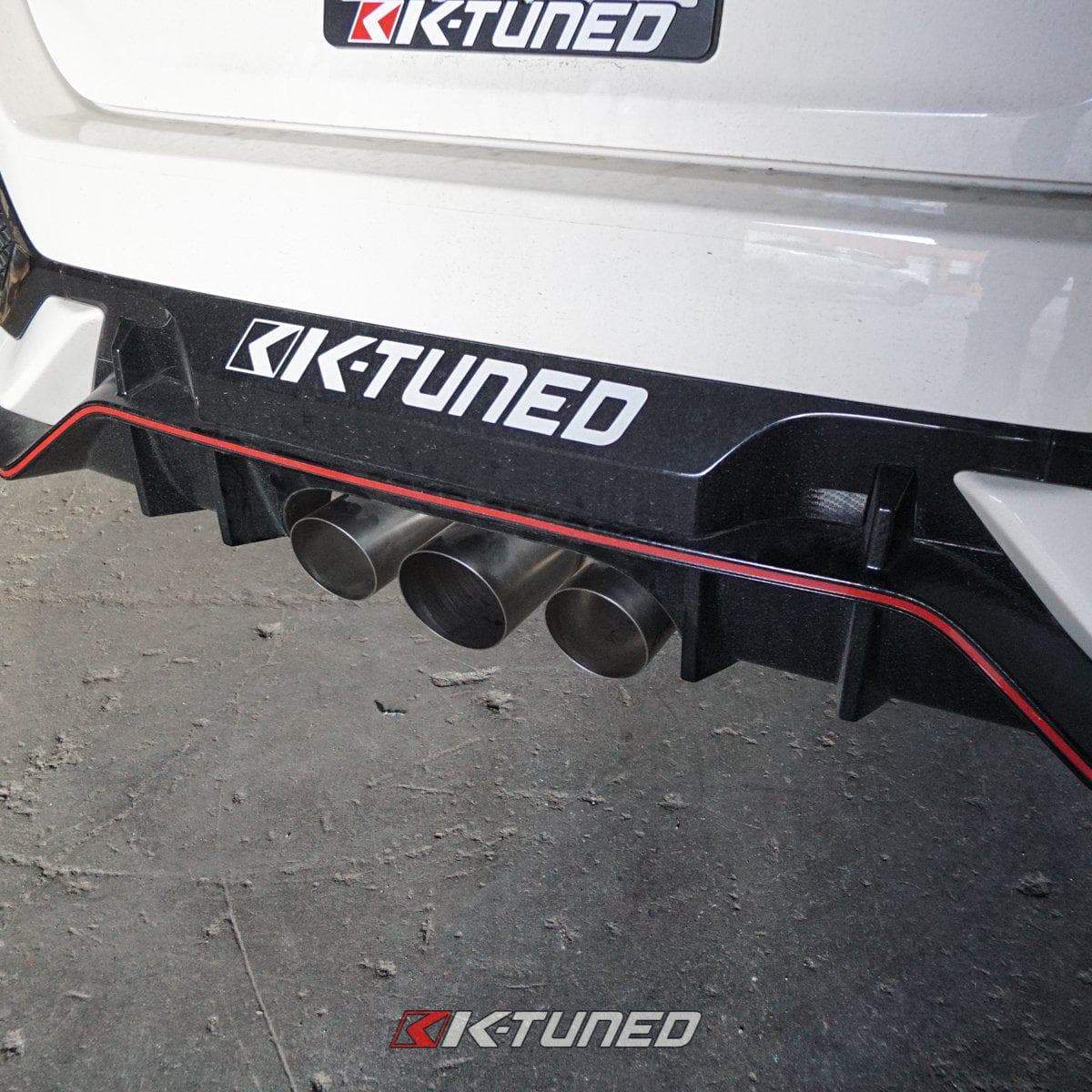 K-Tuned 304SS 3" Cat-Back Exhaust - 2017+ Honda Civic Type-R FK8