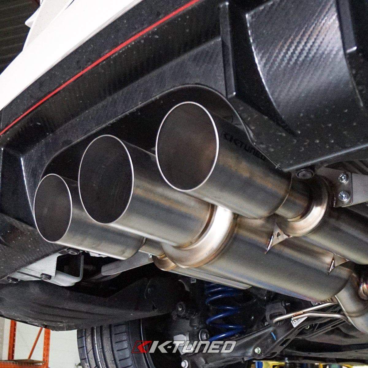 K-Tuned 304SS 3" Cat-Back Exhaust - 2017+ Honda Civic Type-R FK8