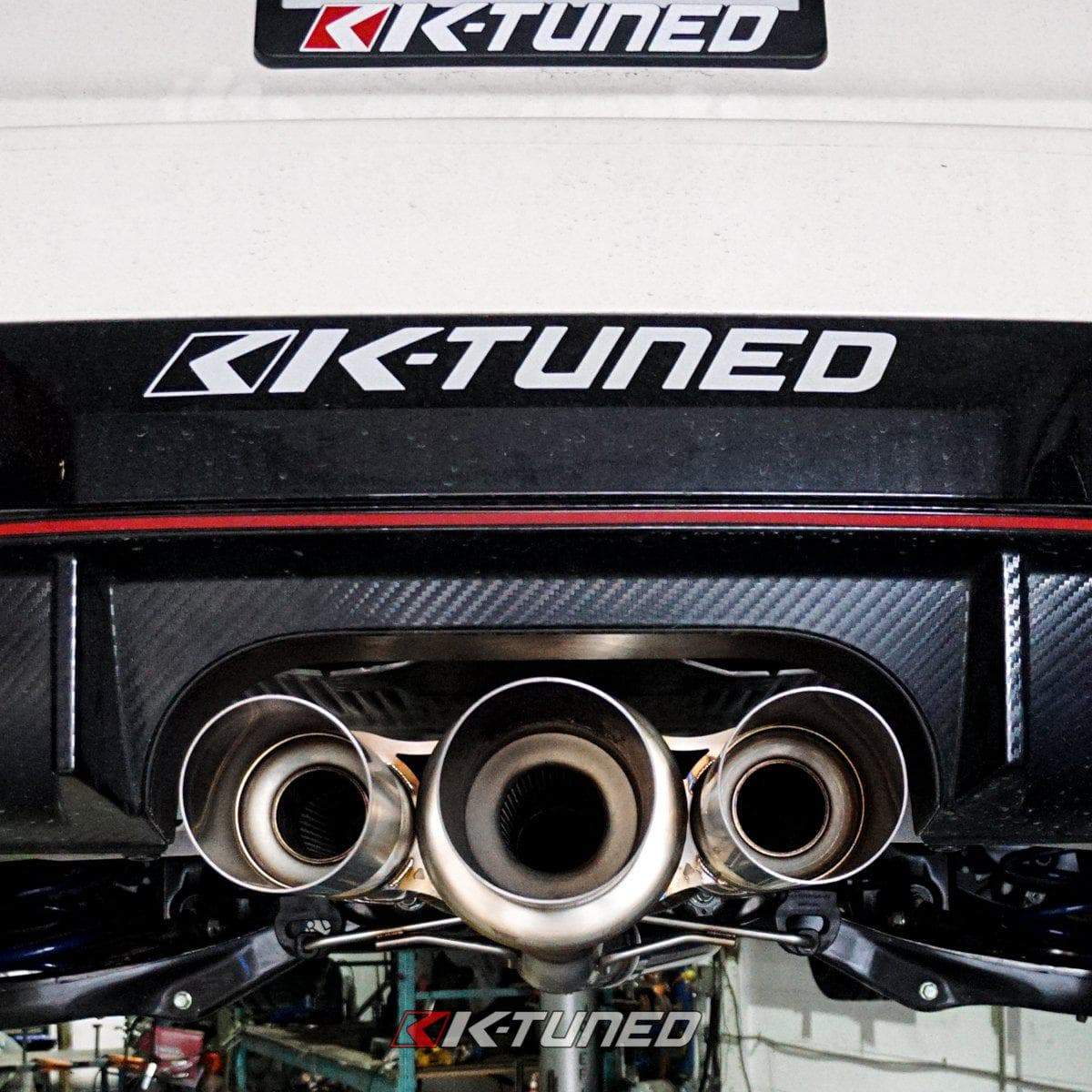 K-Tuned 304SS 3" Cat-Back Exhaust - 2017+ Honda Civic Type-R FK8