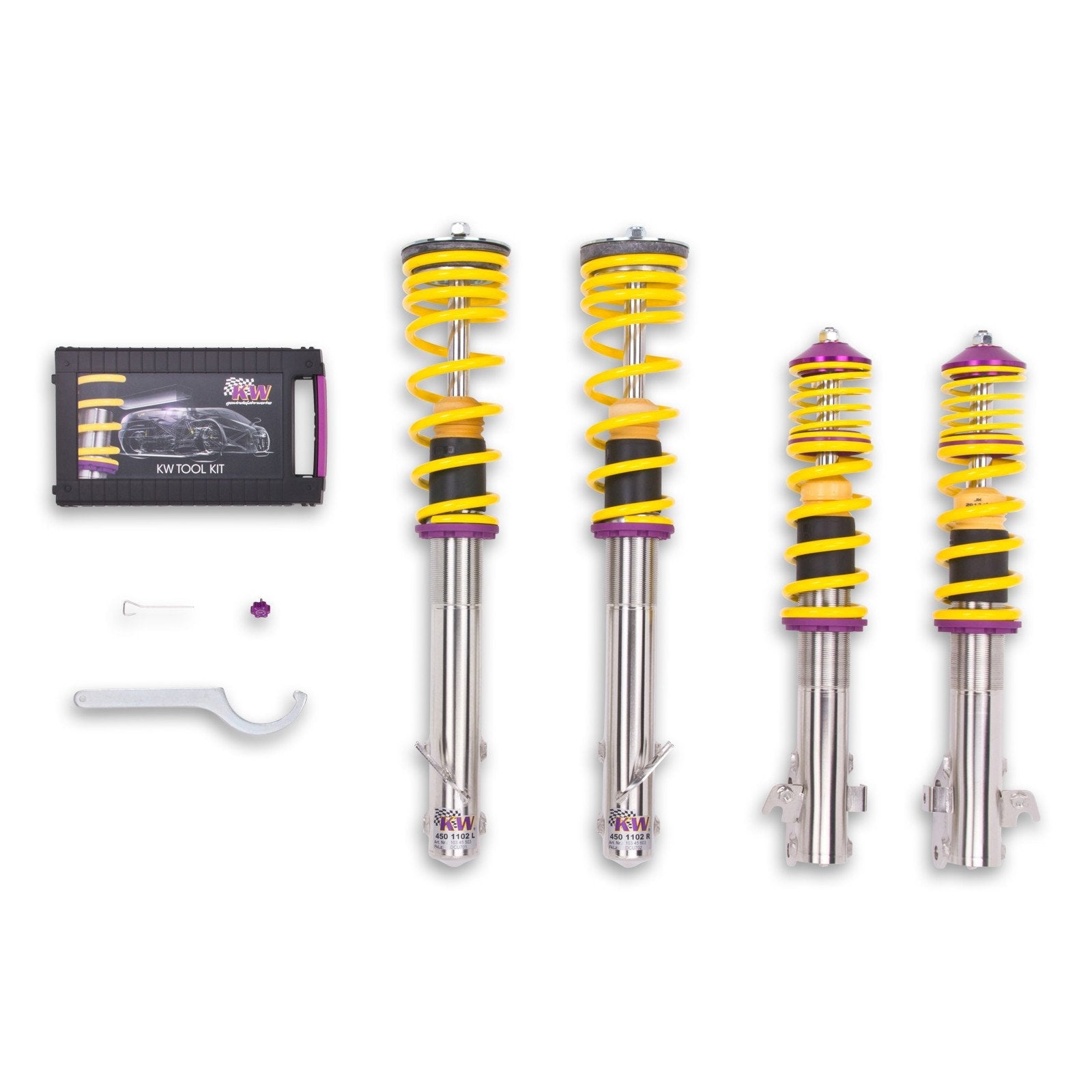 KW Suspension Coilover Kit V3 - 2016-2021 Honda Civic Sedan