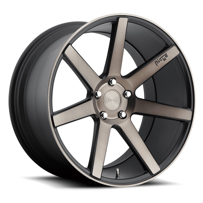 Niche M150 Verona 5x114.3 18" Black & Machined Wheels