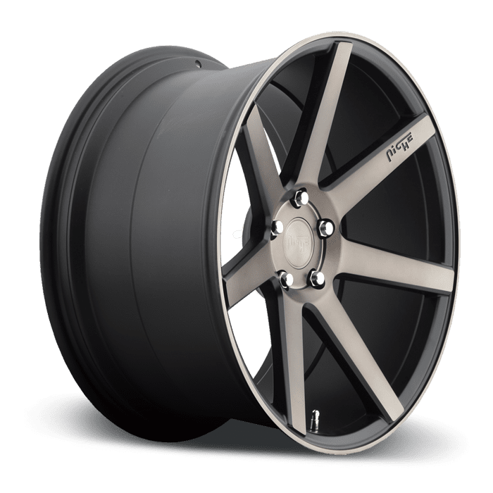 Niche M150 Verona 5x114.3 18" Black & Machined Wheels