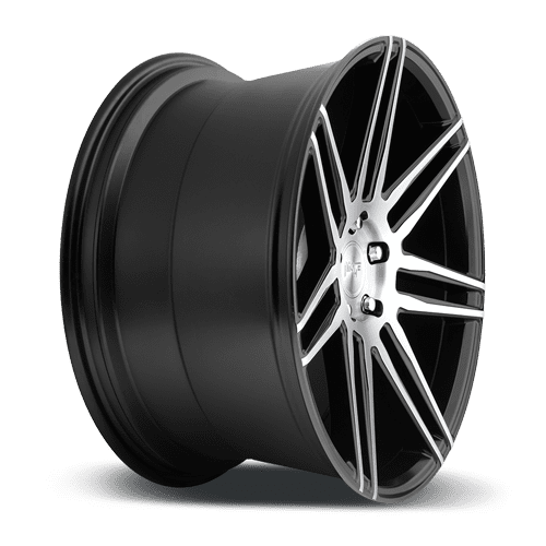 Niche M178 Trento 5x114.3 18" Brushed / Gloss Black Wheels