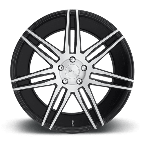 Niche M178 Trento 5x114.3 18" Brushed / Gloss Black Wheels