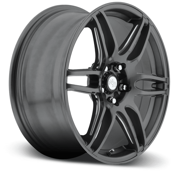 Niche M105 NR6 5x108/114.3 18x8.0" +40mm Offset Matte Gunmetal Wheels