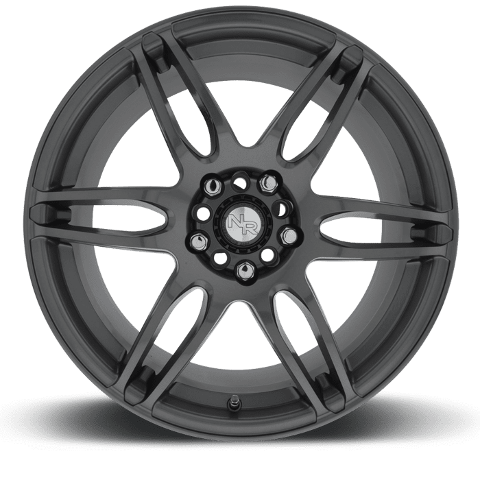 Niche M105 NR6 5x108/114.3 18x8.0" +40mm Offset Matte Gunmetal Wheels