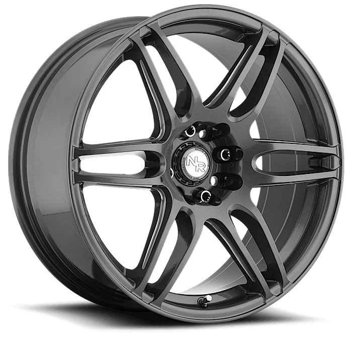 Niche M105 NR6 5x108/114.3 18x8.0" +40mm Offset Matte Gunmetal Wheels