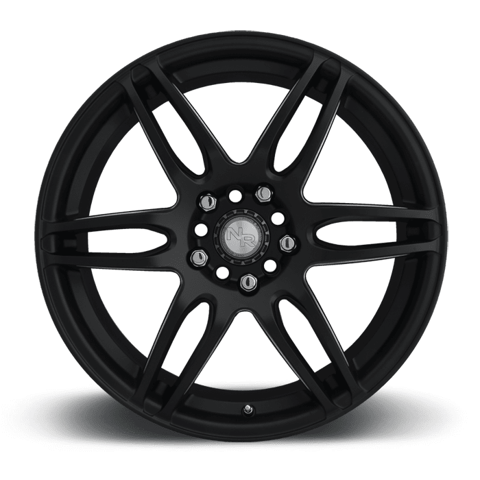 Niche M106 NR6 5x108/114.3 18x8.0" +40mm Offset Gloss Black & Milled Wheels